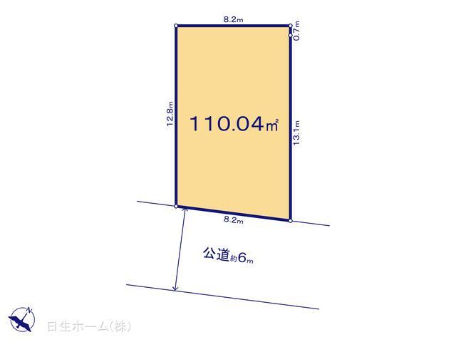 練馬区西大泉5丁目 売地間取り